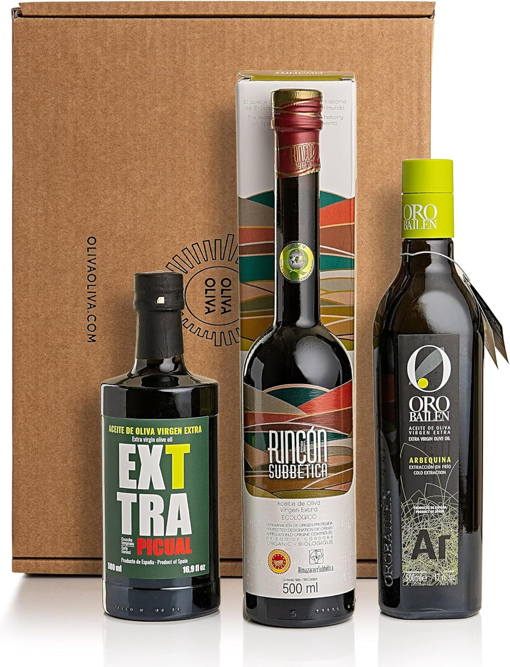 New York Gold Medal for Extra Virgin Olive Oil | Rincon de la Subbetica - Exttra Picual - Oro Bailen Arbequina