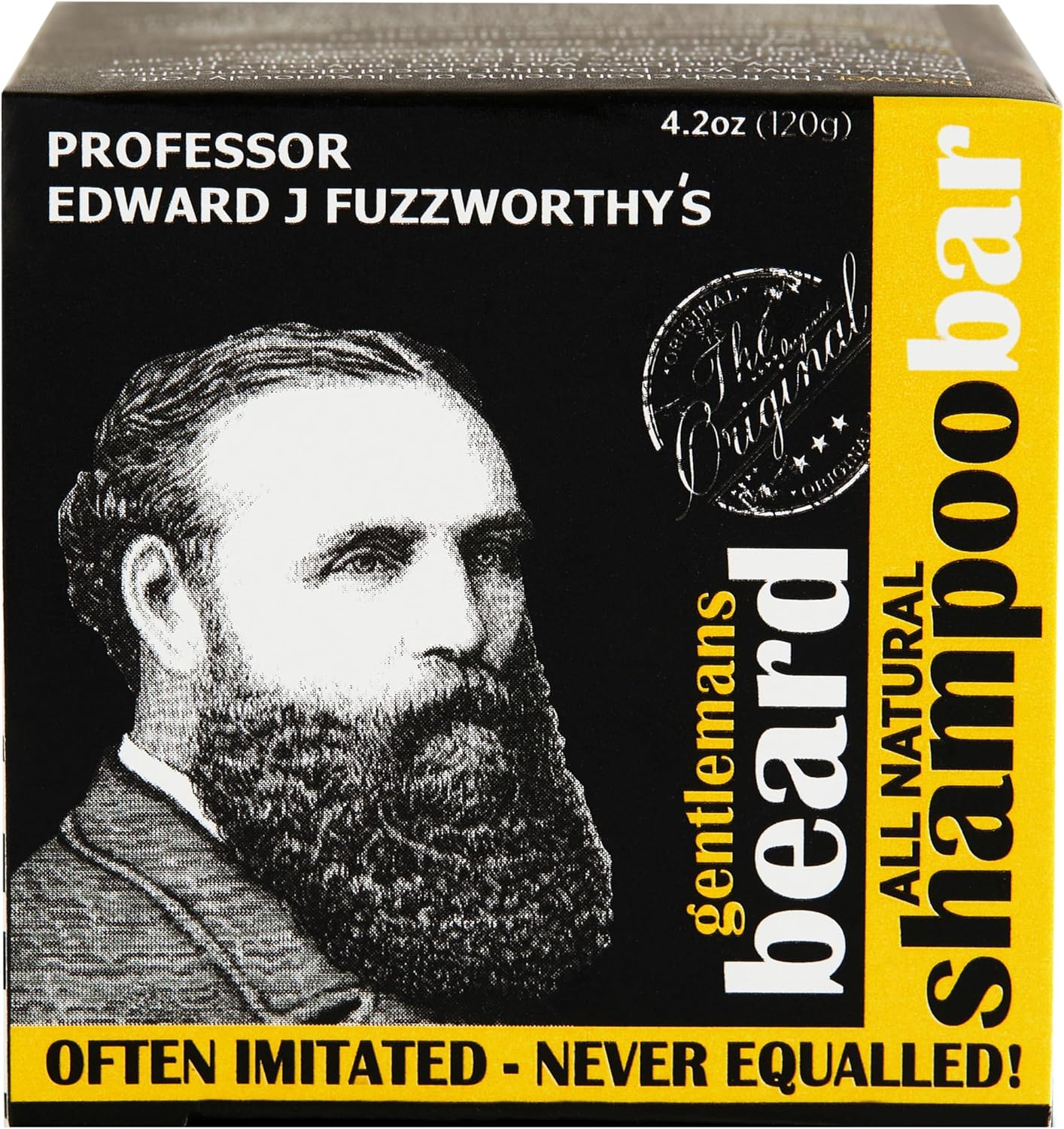 Professor Fuzzworthy's Beard SHAMPOO with All Natural Oils From Tasmania Australia - 120gm