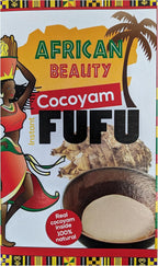 Cocoyam Fufu Flour African Mix 24oz - Authentic, Premium Quality Fufu Flour with Real Cocoyam - 100% Natural by African Beauty (Pack of 1)