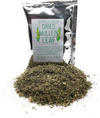 Mullein Leaf Tea - 100% Natural Verbascum Thapsus - Fine Cut, Dried Mullein Loose Leaf Tea - Net Weight: 1.05oz / 30g