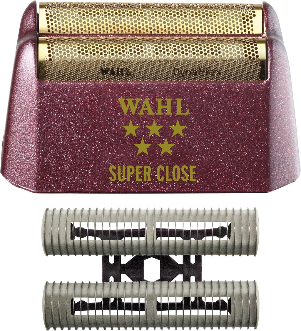 Wahl Professional 5 Star Series Shaver Shaper Replacement Foil & Cutter Bar Assembly, Super Close, Gold