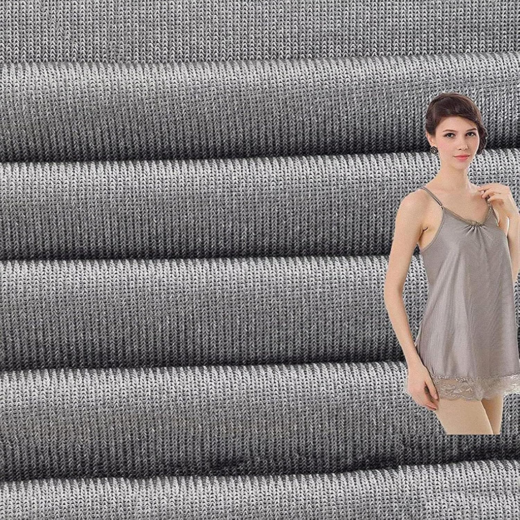 EMF & 5G Radiation Protection Fabric-EMF Signal Shielding Material,Safe Skin Contact for Making Radiation-Proof Clothing,Blanket,etc(Size:1.5x3m/59inx9.8ft) (Color : 1.5x5m/59inx16ft)