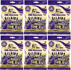 Walkers Nonsuch Milk Chocolate Eclairs 5.29 oz (Pack of 6) - Traditional British Chewy Butter Toffee Candy, Classic English Creamy Toffee Sweets, Imported UK Chocolates Gourmet Gift