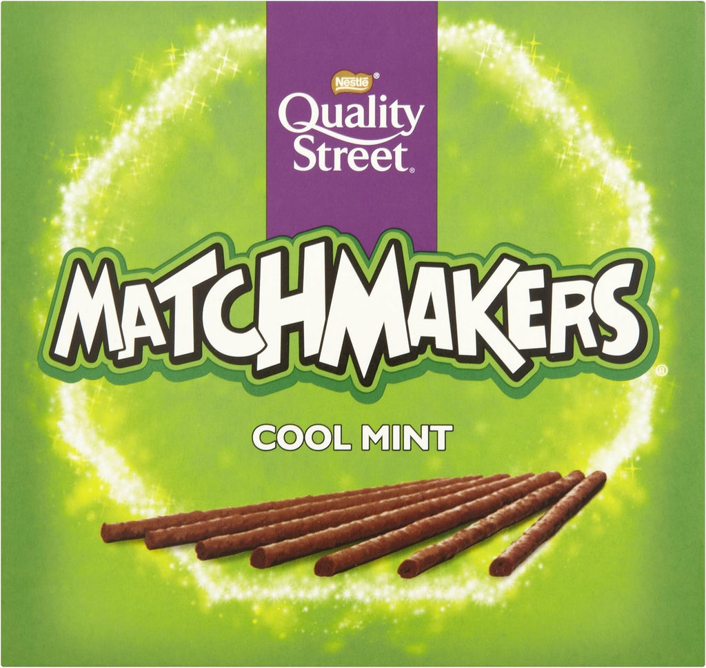 Quality Street Matchmakers Cool Mint 120g (Pack of 10)