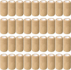 Treela 36 Pcs Self Adherent Bandage 4" X 5 Yard Wrap Breathable Cohesive Bandage Elastic Adhesive Tape for Stretch Athletic Sports Wrist Ankle(Nude)