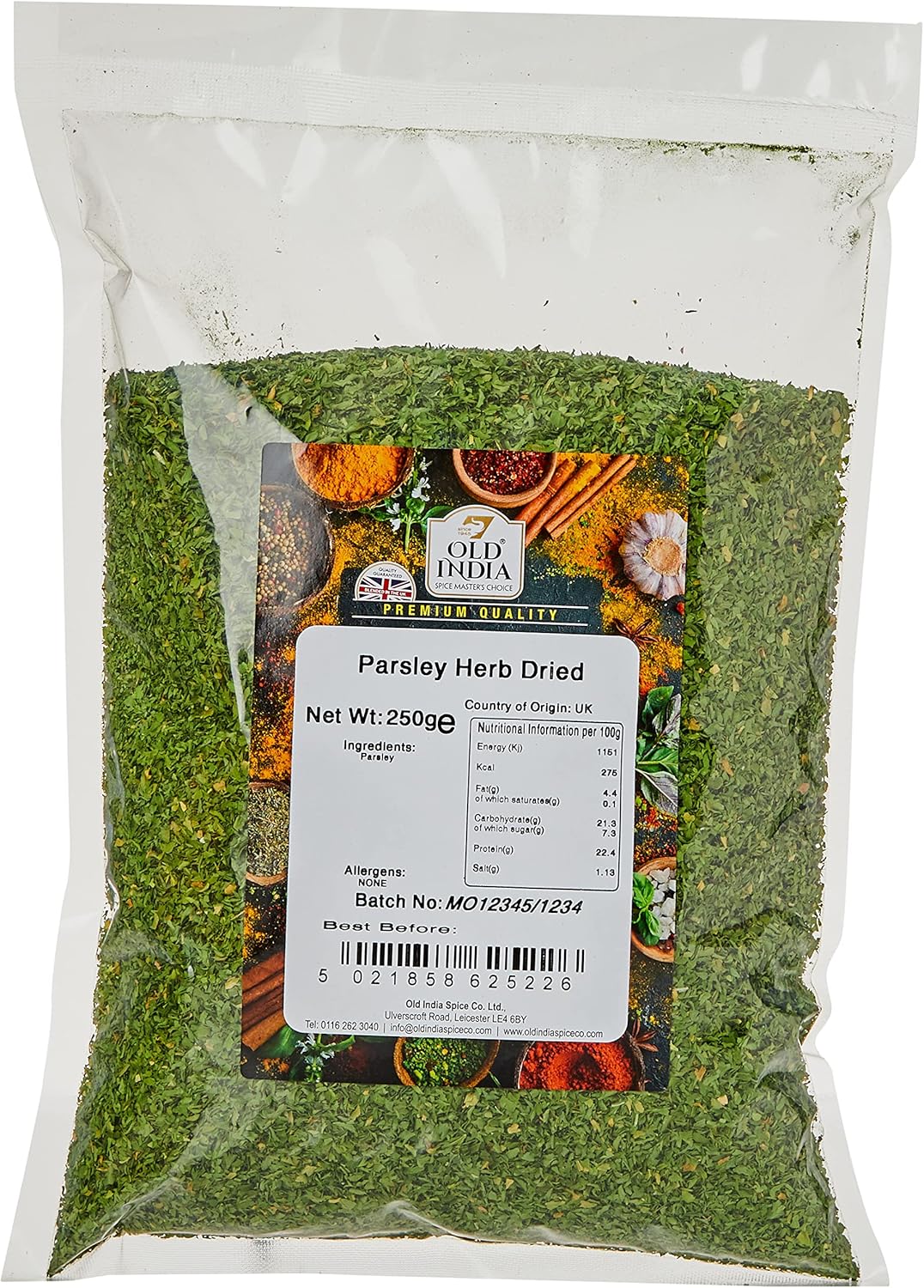 Old India Parsley 250 g
