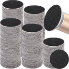 Gisafai 1000 Pcs Replaceable Sandpaper Refill Discs Bulk 100 Grit Replacement Sandpaper Pad Discs for Electric Foot File Callus Remover Black Tool Foot File Disks for Men Women Cracked Heels Dead Skin