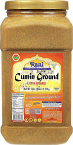 Rani Cumin (Jeera) Powder Spice 80oz (5lbs) 2.27kg Bulk PET Jar ~ All Natural | Vegan | Gluten Friendly | NON-GMO | Kosher | Indian Origin