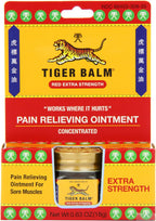 Tiger Balm Pain Relieving Ointment, Extra Strength, 0.63 Ounces (Pack of 3)
