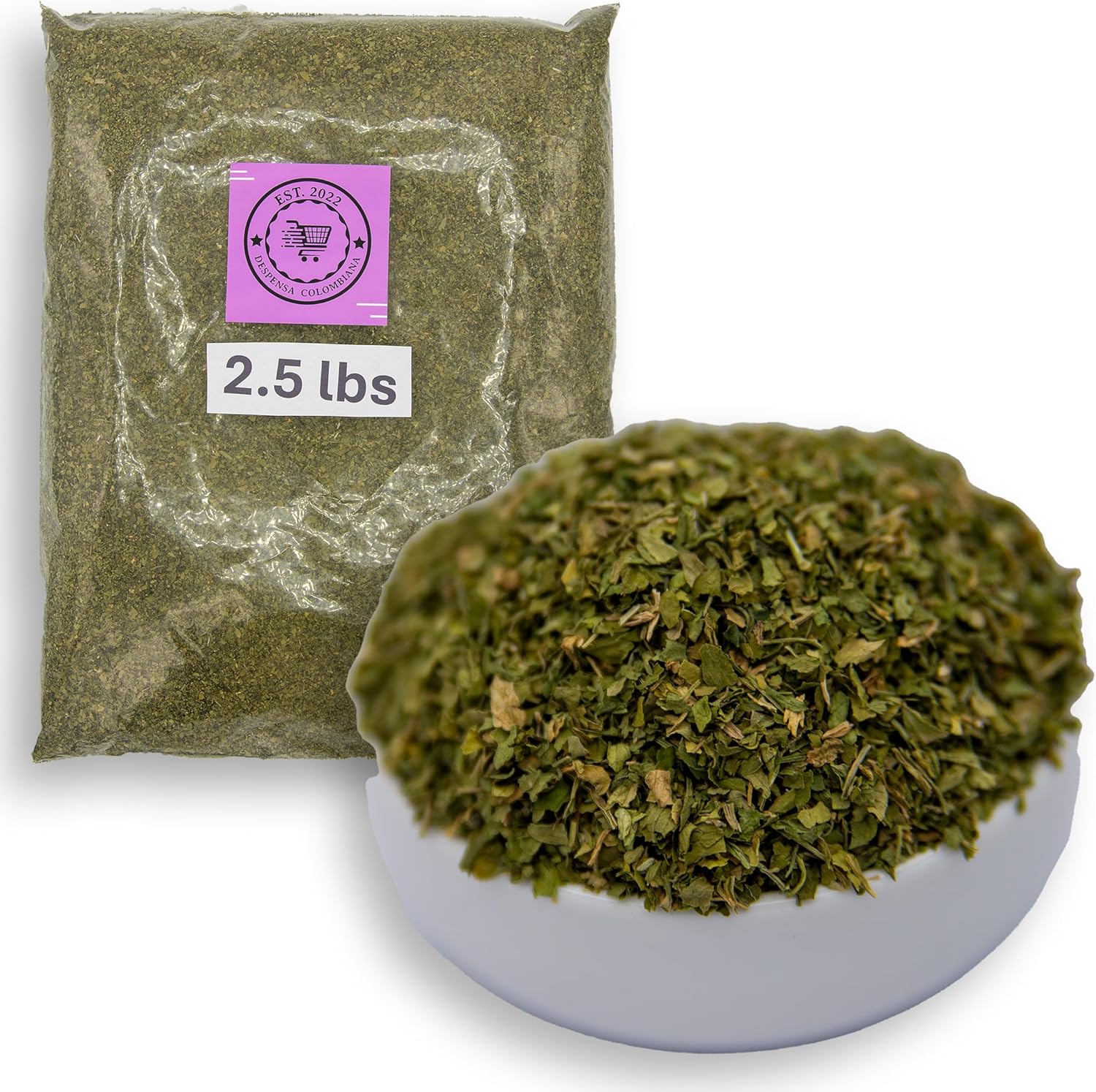 2.5 Lbs Parsley Flakes Bulk Bag - Perejil - Despensa Colombiana Dry Parsley Seasoning, Dry Perejil Ideal for Cooking Meals and Seasoning New Dishes