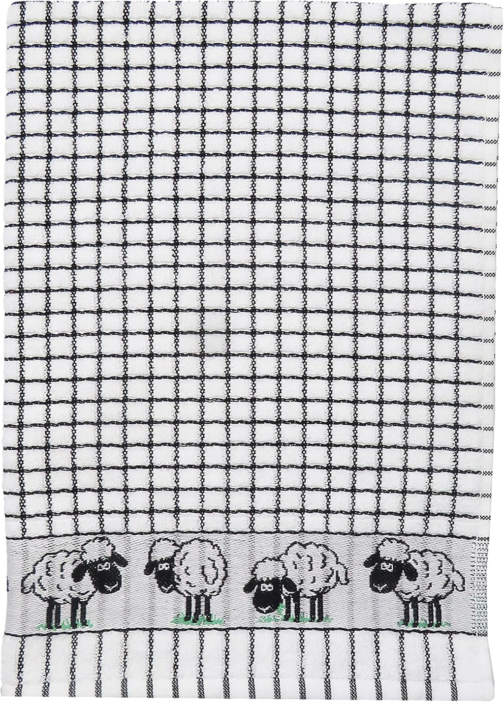 Samuel Lamont Poli Dri 100% Cotton Dish Towel - Black Sheep