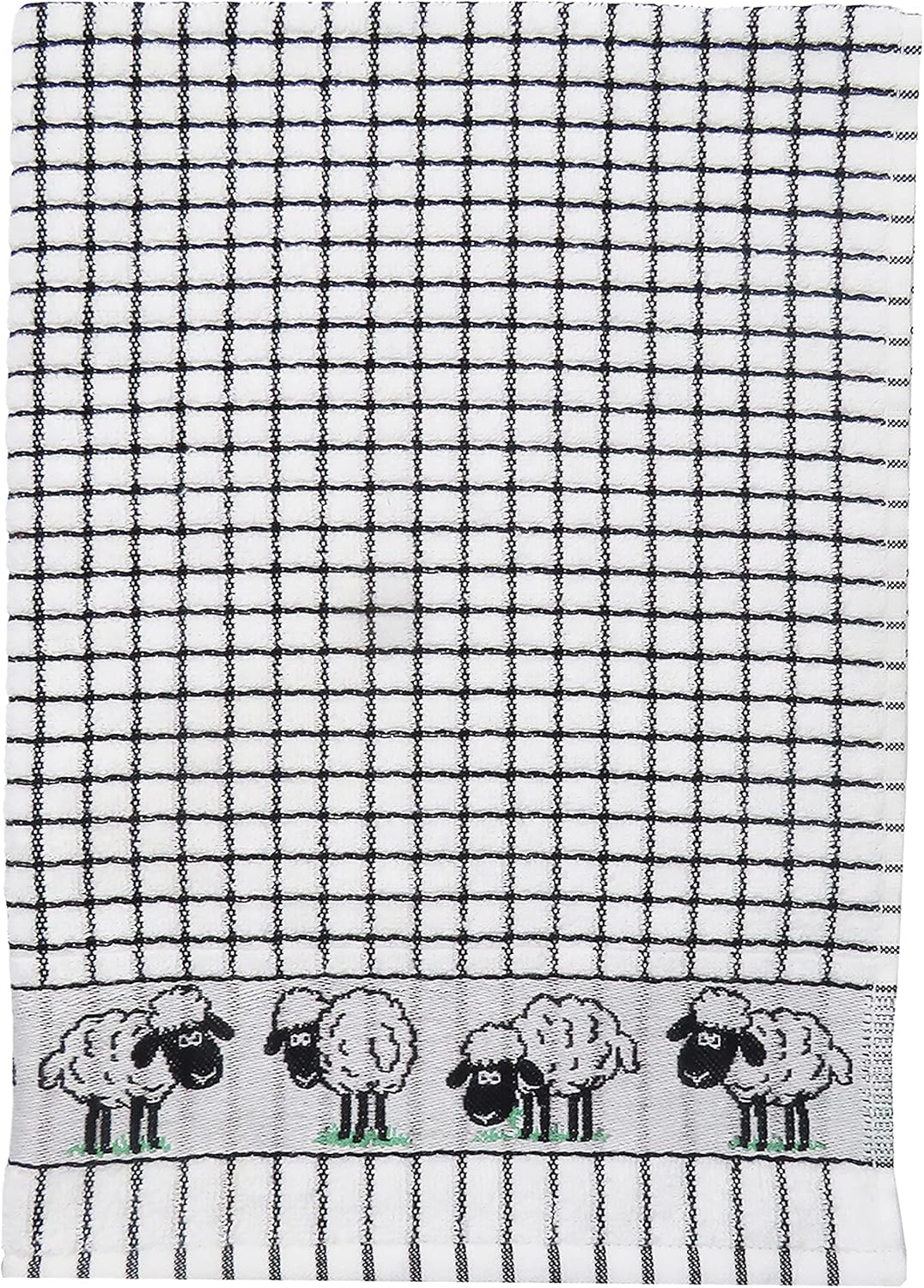 Samuel Lamont Poli Dri 100% Cotton Dish Towel - Black Sheep