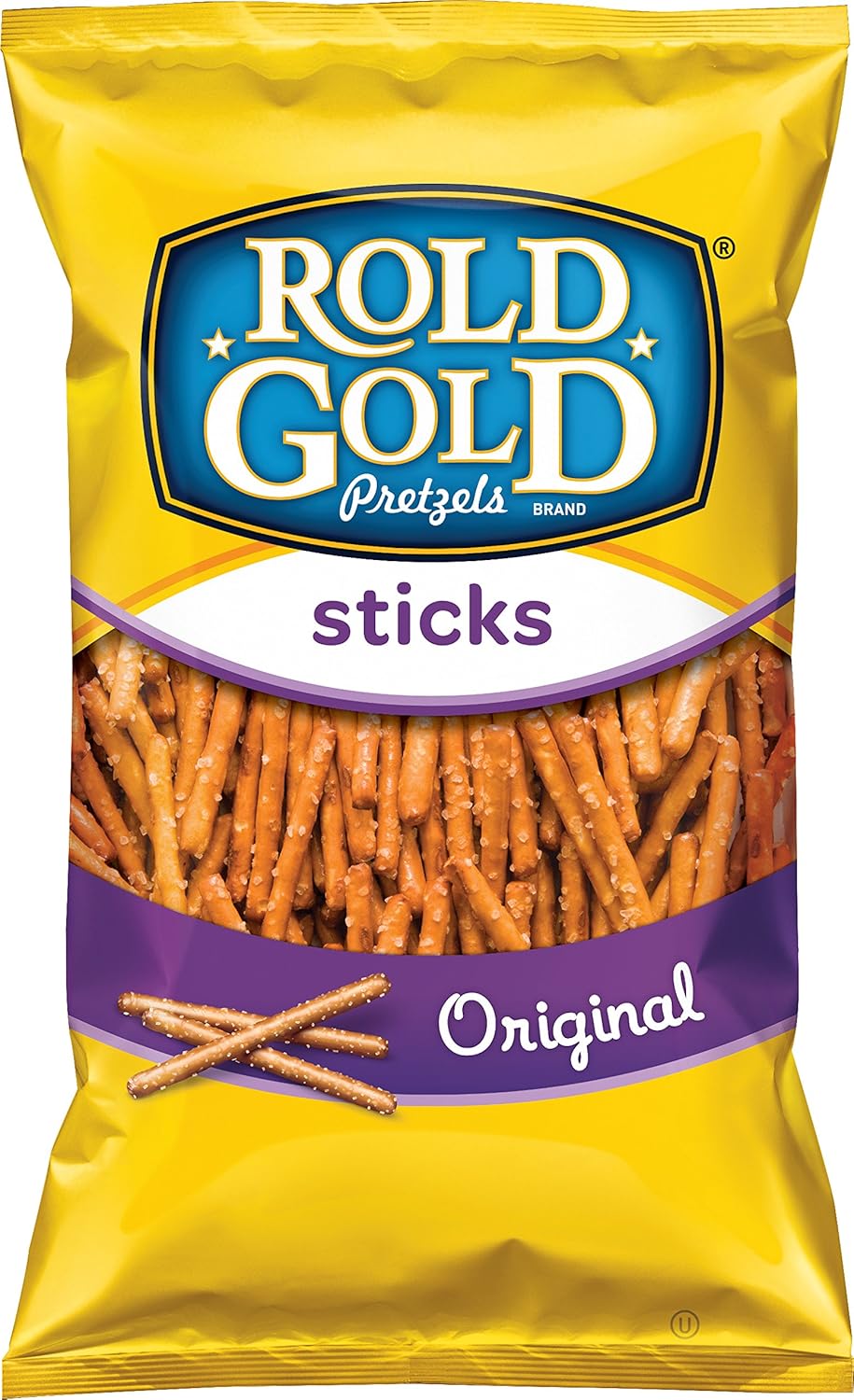 Rold Gold Pretzels, Classic Fat Free Sticks, 16 oz