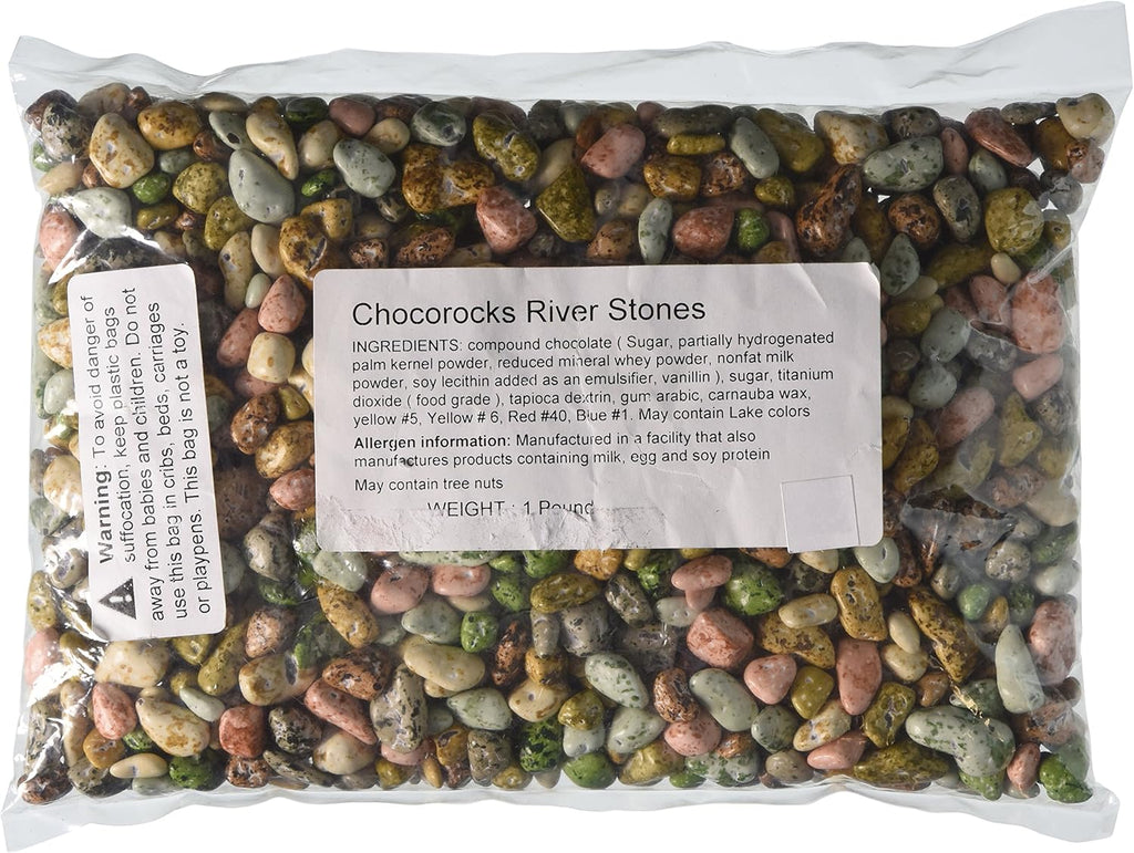 Chocolate River Stones (1lb Bag)