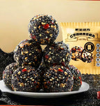 Red date walnut black sesame cake,Healthy nutritious breakfast snacks,leisure food,Instant candy,instant desserts,sweets,pastries,dim sum,delicious Chinese snacks gifts (8 packs)