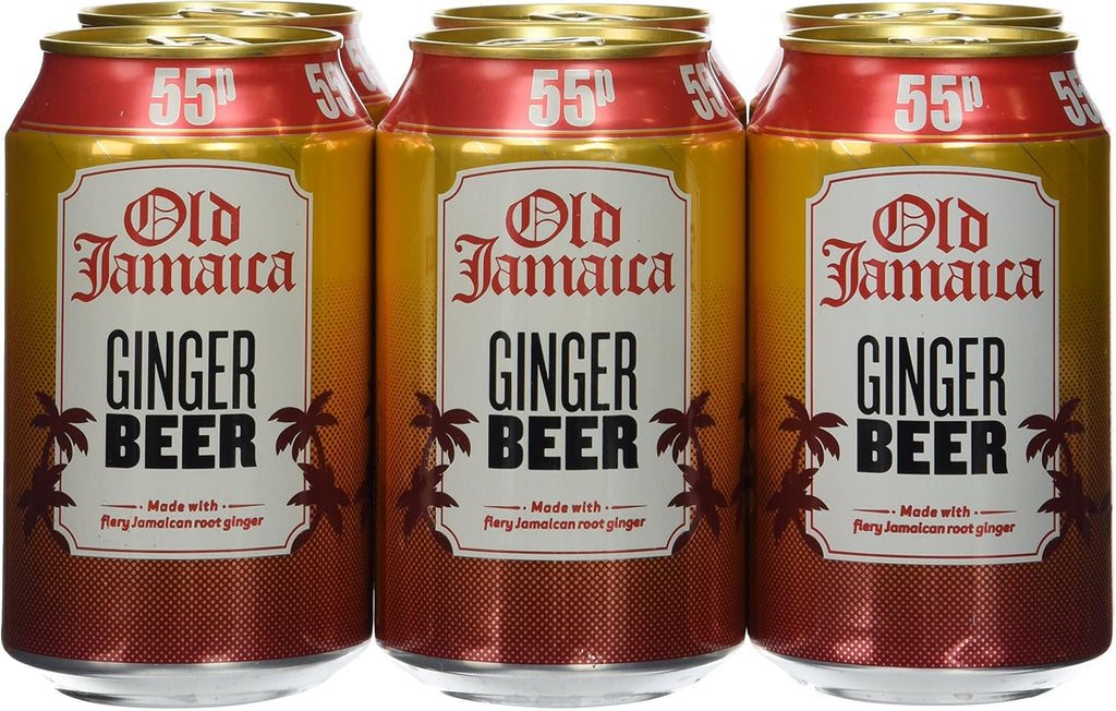 Old Jamaica Ginger Beer Can 300ml - 6 Pack