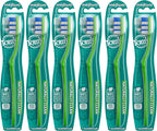 Tom's of Maine Naturally Clean Toothbrush, Medium, 6-Pack