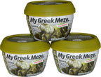 My Greek Meze Canned Meals (Dolma Vina Leaves Stuffed with Rice and Dill)
