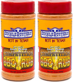 SuckleBusters Competition BBQ Rub: Award-Winning All-Purpose Seasoning, Traditional BBQ Rubs, Gluten-Free, No MSG Shaker (13oz) (Pack of 2)