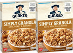 Quaker Simply Granola Honey & Almond, (Pack of 2)
