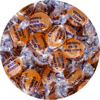 Sugar Free Butterscotch Hard Candy, 2 Pound Bulk Bag (Approx 140 pieces), Individually Wrapped Hard Candy, The Hampton Popcorn & Candy Company