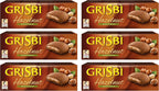 Vicenzi: "Grisbi Hazelnut" Italian Shortcrust Biscuits filled with Hazelnut Cream * 5.3 Ounces (150g) Package (Pack of 6) * [ Italian Import ]
