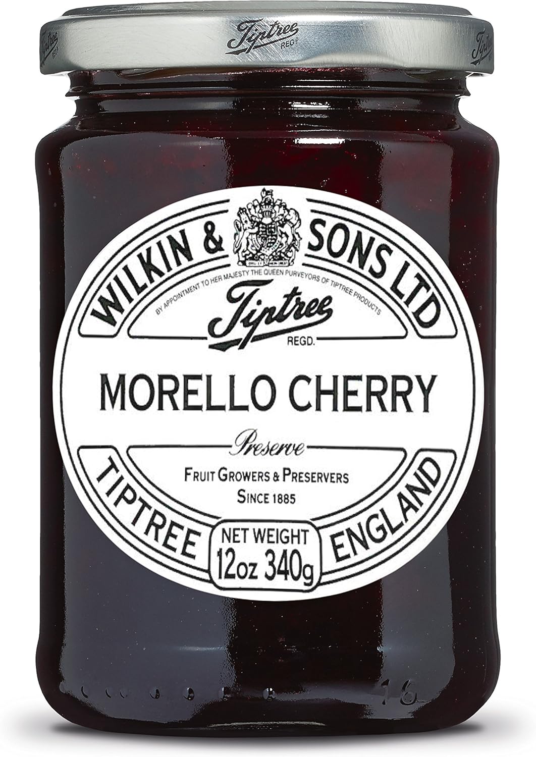 Tiptree Morello Cherry Preserve, 12 Ounce Jar