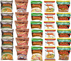 Mama Oriental Style instant noodles Mix Flavor Bundle Package Total 30 Packs (5 Flavor Mix shrimp Tom Yum Flavor, shrimp creamy Tom Yum, Artificial PA-lo Duck, Artificial Chicken, Artificial Pork) 5 flavors 6bag each