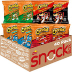 Cheetos Cheese Flavored Snacks, Variety Pack, (Pack of 40)