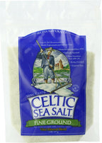 Celtic Sea Salt®, Fine Ground, 8 Ounce Resealable Bag, PACK OF 6
