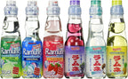 Ramune Japanese Soft Drink Mix Variety 6 Flavors 6 Bottles