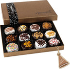Barnetts Happy Birthday Gifts Chocolate Cookies Basket for Women, Prime for Mom, Wife, Aunt, Grandma, Niece, Daughter, Sister, Best Friend