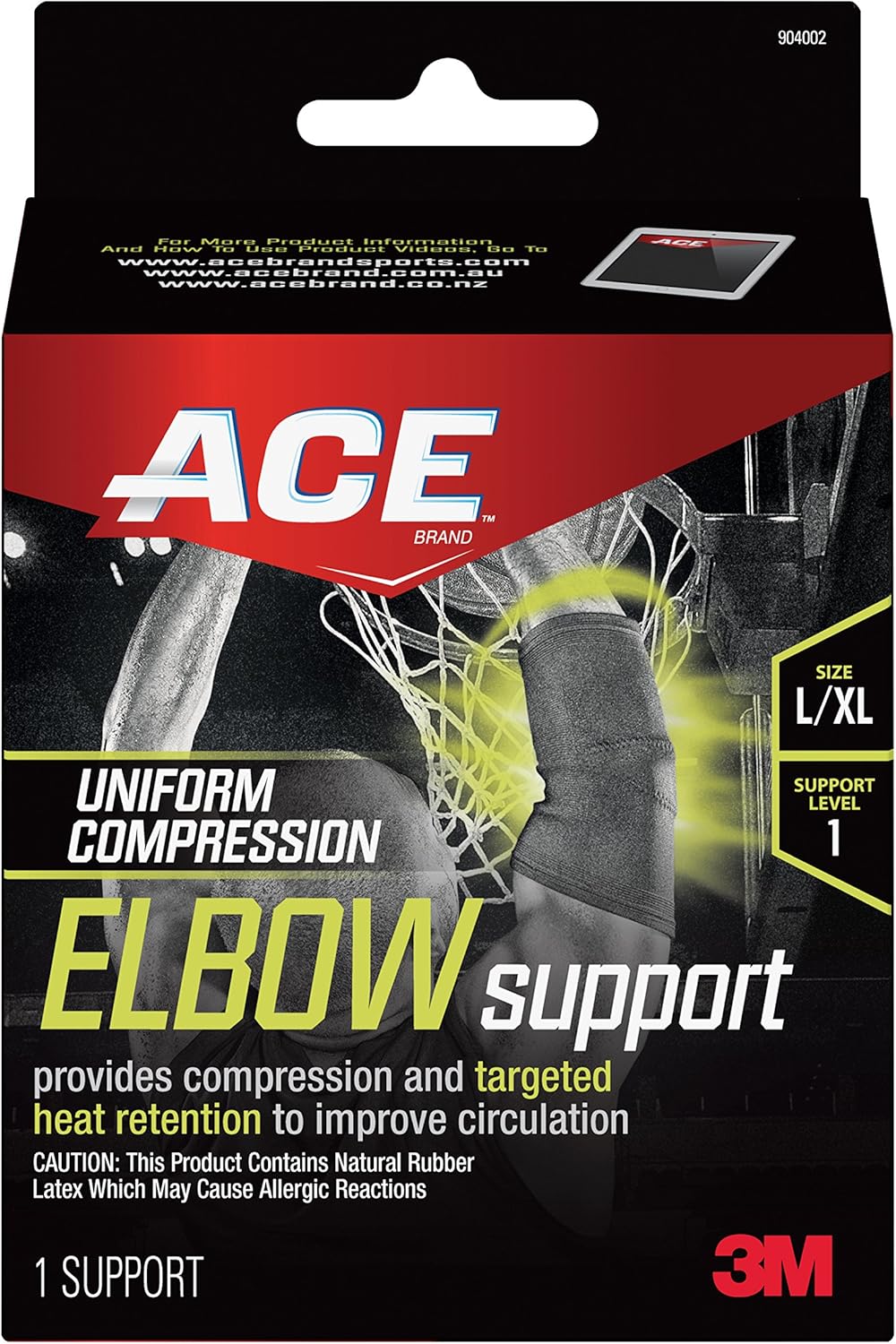 Ace Compression Elbow Support, Large/X-Large