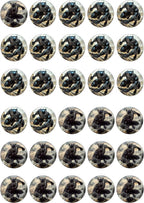 30 x Edible Cupcake Toppers – Jungle Warrior Panther l Team Themed Collection of Edible Cake Decorations | Uncut Edible on Wafer Sheet