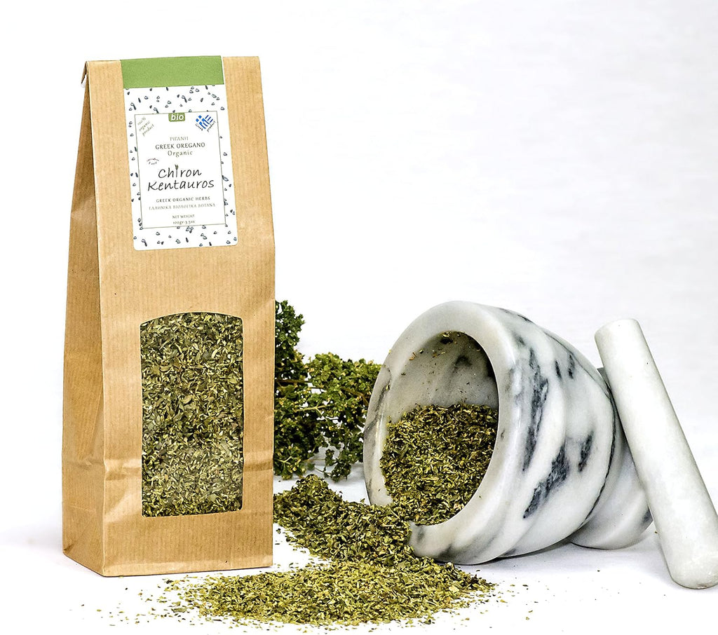 Bio Organic Greek Oregano Herb from Mount Pelion Greece - GMO/Caffeine Free