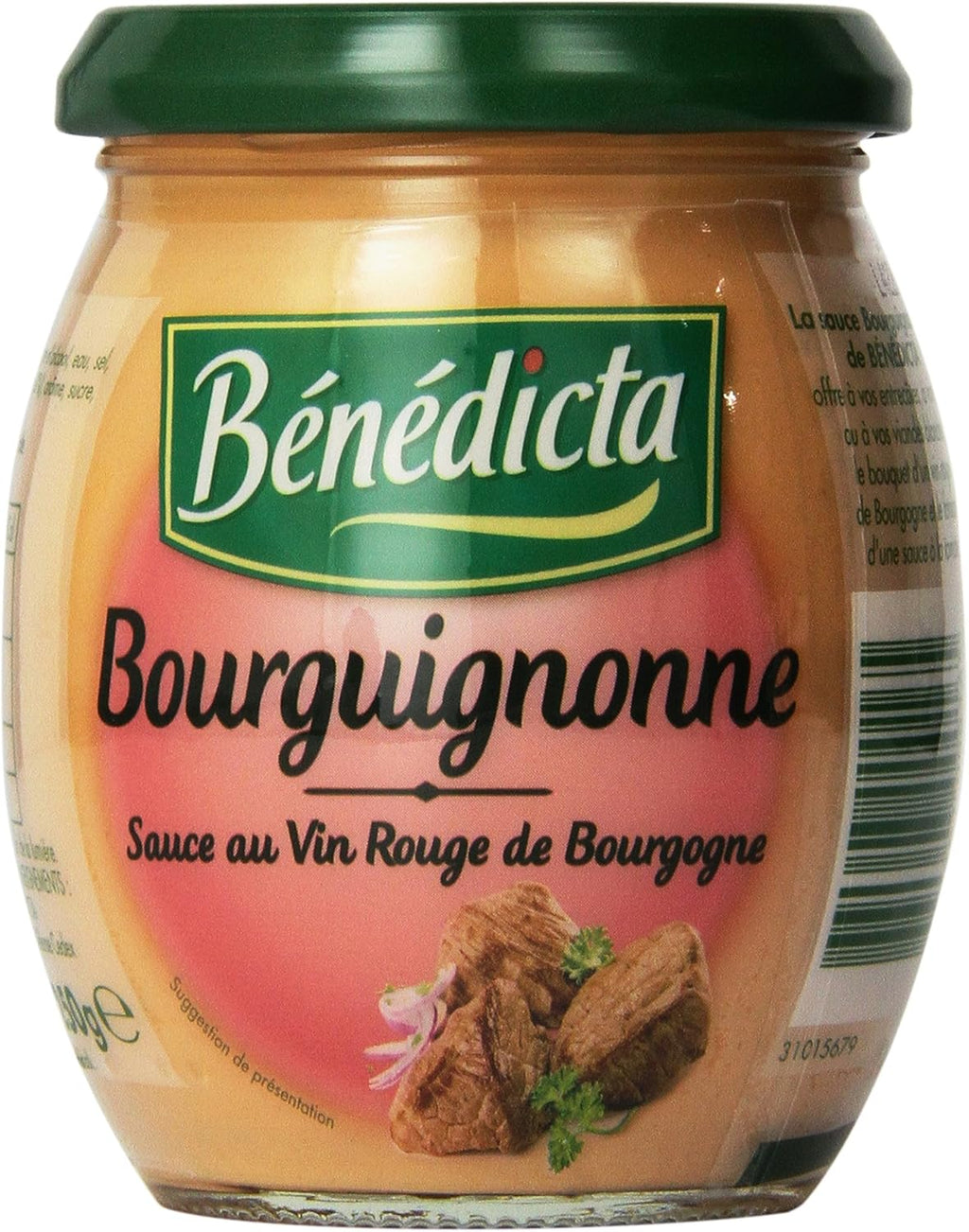 Benedicta Gourmet Burgundy Sauce - Sauce Bourguignonne - 8.8 oz.