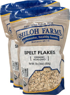 Shiloh Farms - Organic Spelt Flakes, 2 Packs - 16 Ounce each
