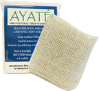 Ayate Wash Cloth - 100% Natural Fibers - Exfoliate and Renew Your Skin