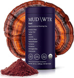 MUD\WTR Rest Evening Mushroom Blend Powder | 2,240mg Adaptogenic Mushroom Tea | Sleep Support, Wind Down & Relaxation Tea | USDA Organic & Vegan | Turkey Tail, Reishi, Ashwagandha | 30 Servings