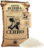 Bomba Paella Rice D. O. Valencia - Arroz Bomba, the White Rice from Spain 1 Kg (2.2 lbs)
