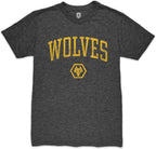 Wolverhampton Wanderers FC Athletic Wordmark Premium Vintage Triblend T-Shirt - Black