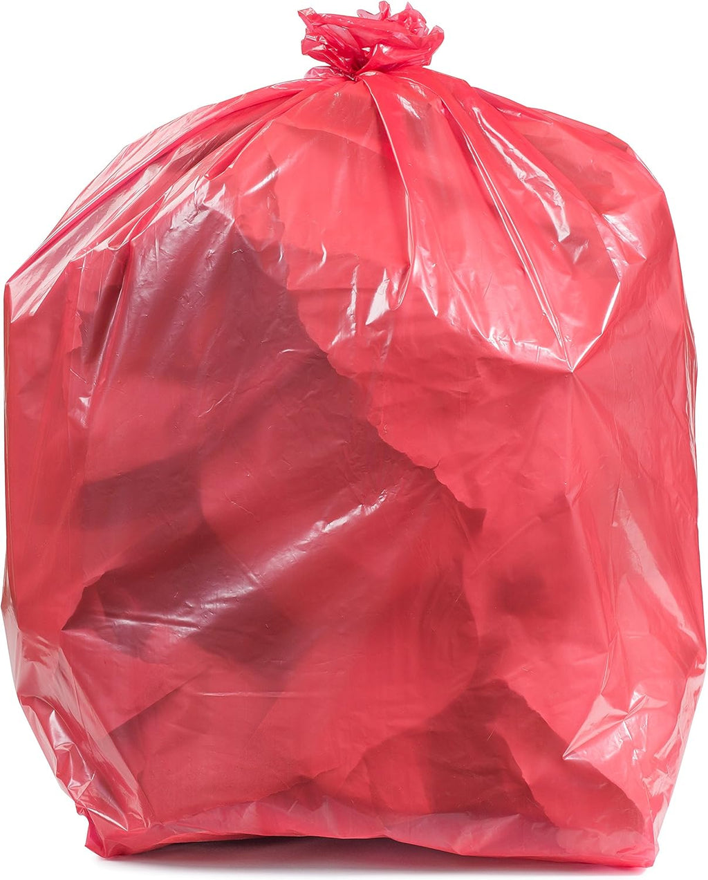 Plasticplace 55-60 Gallon Trash Bags │ 1.2 Mil │ Red Heavy Duty Garbage Can Liners │ 38” x 58” (50 Count), 250 (Pack of 1)