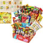 TokyoTreat Japanese Snack Box – 30 Assorted Japanese Candy & Dagashi, Spring Gift Box, Individually Wrapped Treats from Japan