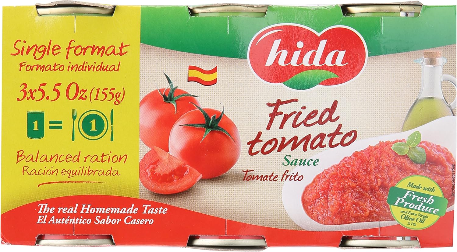 Delicias de Espana, Fried Tomato Sauce, Set of 6