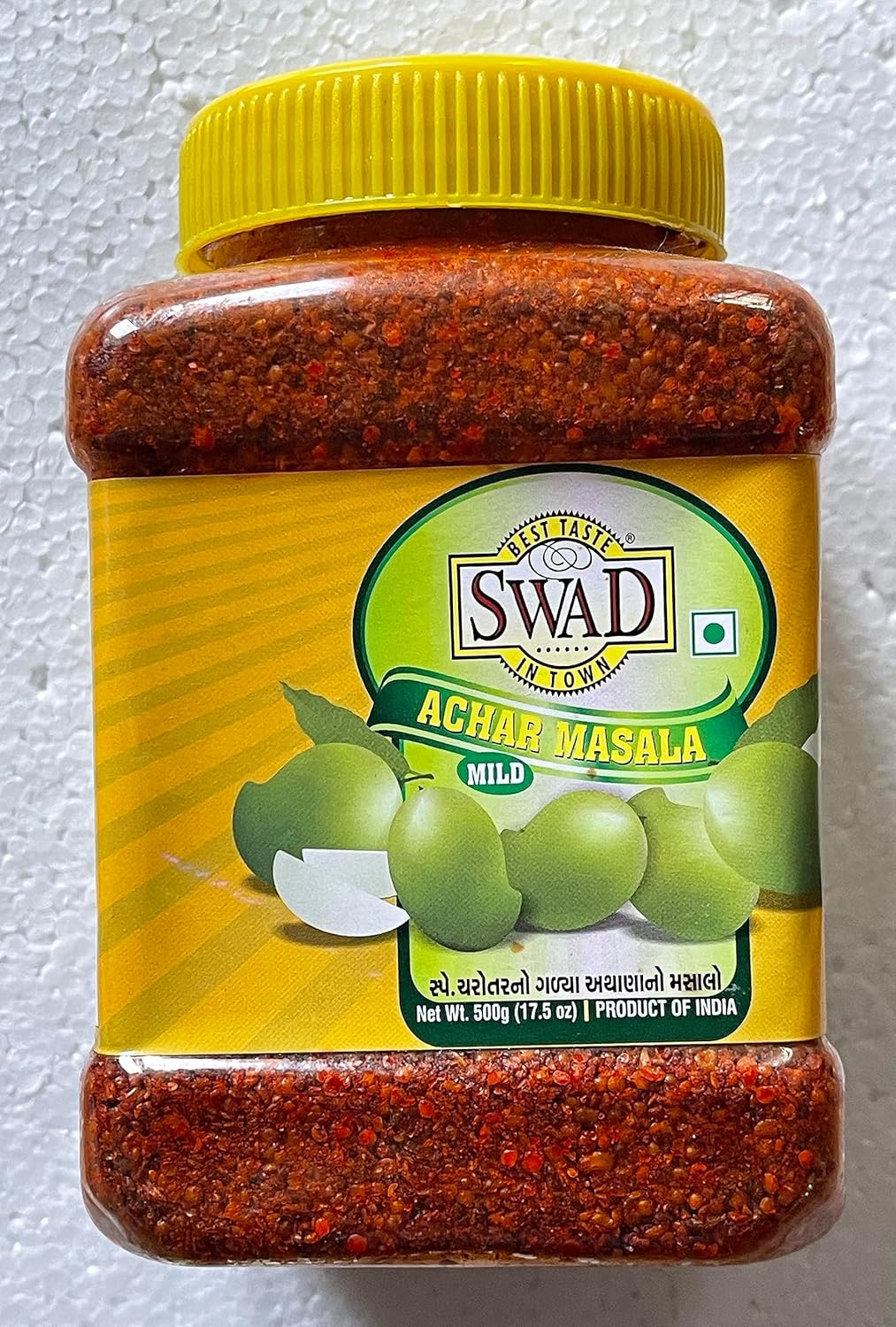 Swad Achar (Pickle) Masala MILD (Special Charotar Sweet & Spicy) - 500 Grams