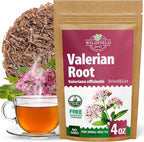 4 oz. Valerian Root Herb Tea (Valeriana Officinalis) – 113g Dried Valerian Root Herbal Tea Raíz de Valeriana