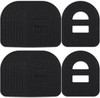 40Pcs Overpatches for Omnipod 5, Adhesive Patches Waterproof with Stretchable Strap, Breathable, Adhesive Overpatches（Black）