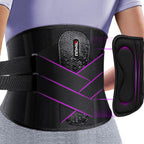 Back Brace for Lower Back Pain with 8X Powerful Bionic Support System, Back Support Belt for Men Women with 3D Lumbar Pad, Breathable Lumbar Support Belt for Scoliosis,Sciatica,Herniated Disc,Black,Small(Waist:27.6-32.3 Inch)