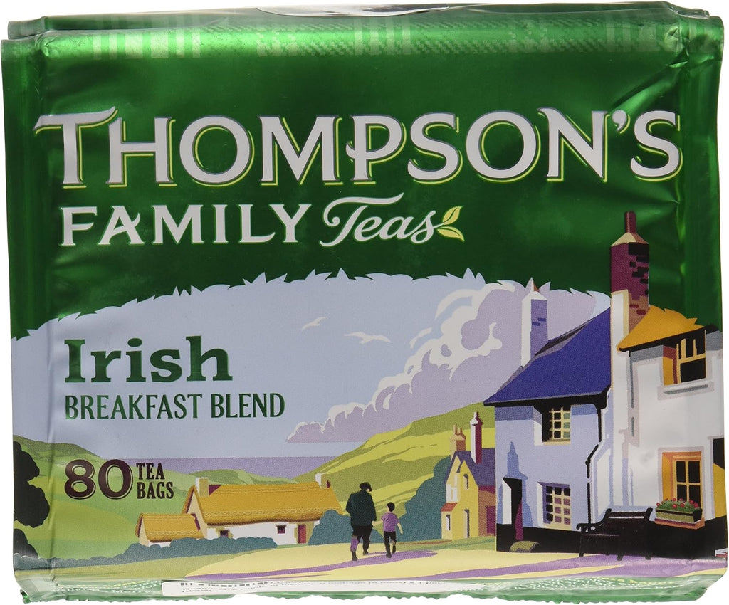 Thompson's Punjana Irish Breakfast 80 teabags (8.82oz) x 1 pack