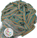Variety Color Sour Gummy Belts (Rainbow, 2 LB)